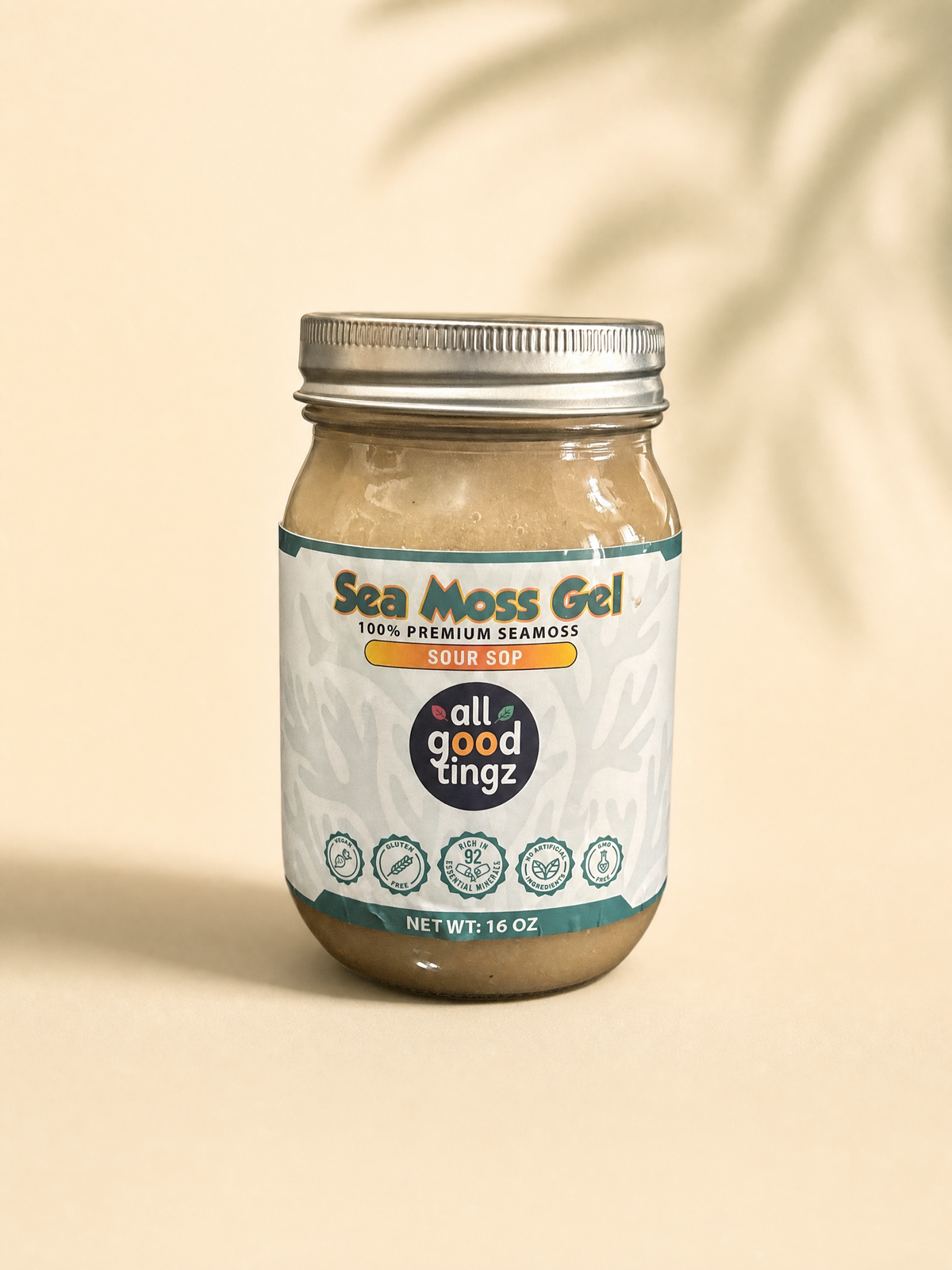 Sour Sop Sea Moss Gel (16oz)