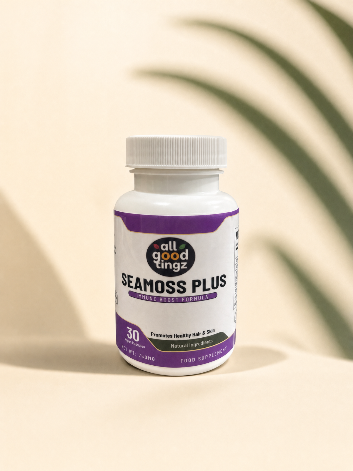 Sea Moss Plus Capsules – 30-Day Supply